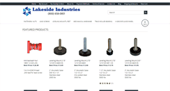 Desktop Screenshot of lakesideindustries.net
